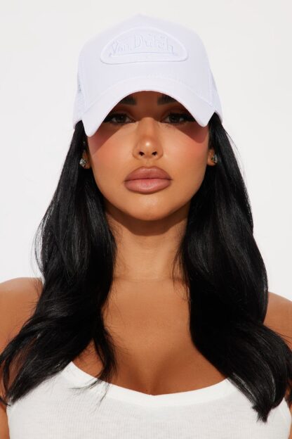 Gorra Trucker Blanca con Diseño Snapback