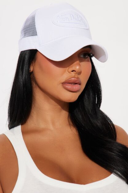 Gorra Trucker Blanca con Diseño Snapback - Image 2